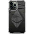 Ethereum Textured Logo iPhone 13 Pro Max Clear Case